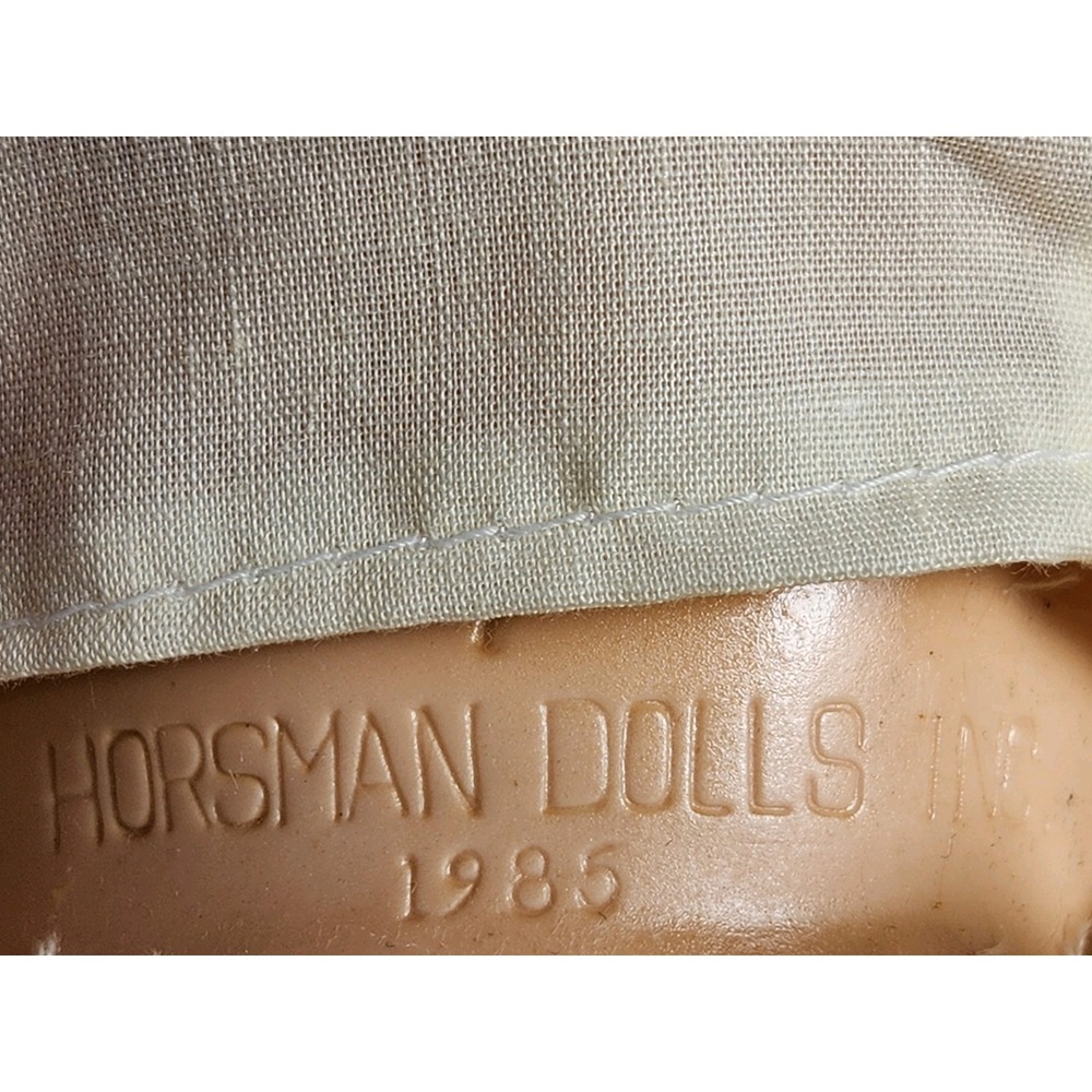 VINTAGE 1985 ANNIVERSARY HORSMAN DOLL 18" Eyes Close Excellent Condition - Picture 10 of 10